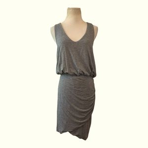 NWOT Banana Republic grey racerback mini dress